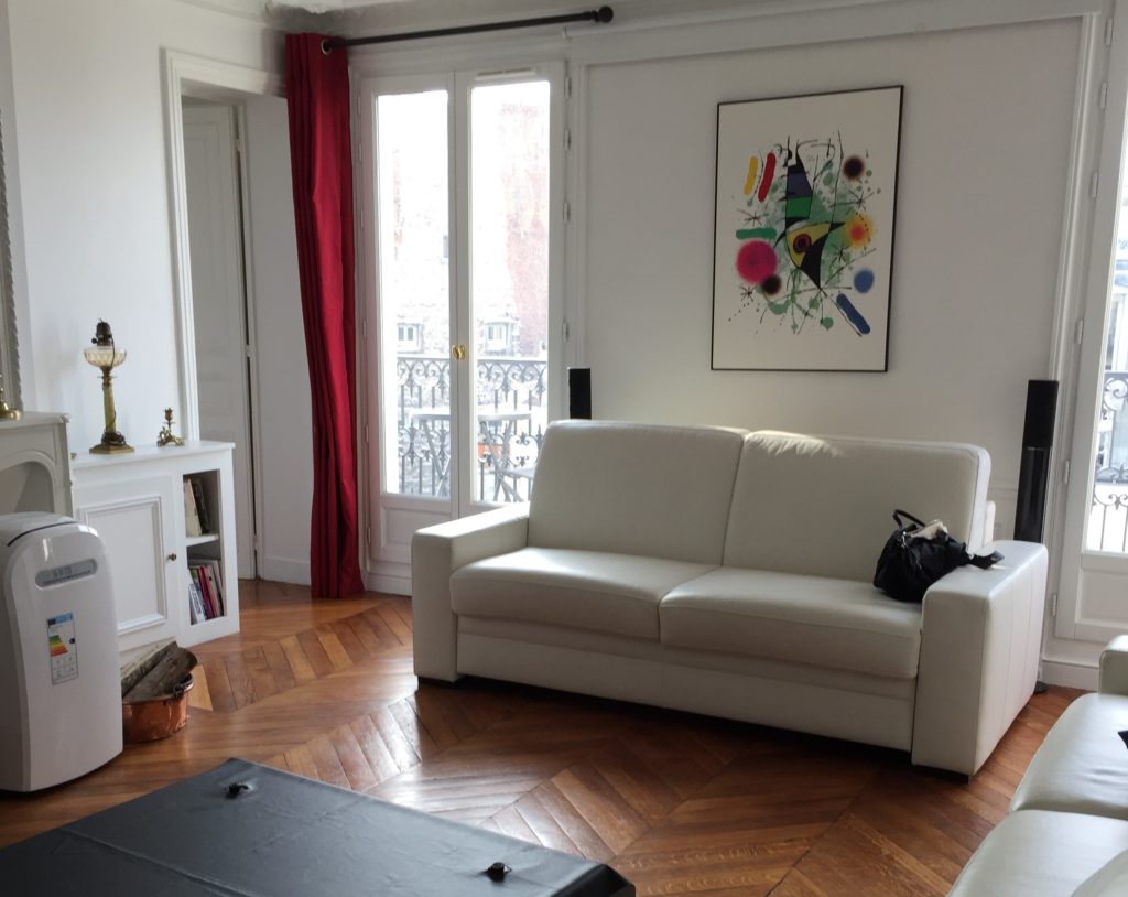 パリのアパルトマン